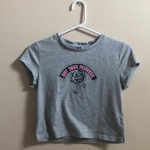 H&M “Not Your Princess” crop top